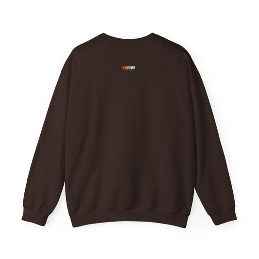 Unisex Chocolate Brown Medium Heavy Blend ™ Crewneck Sweatshirt