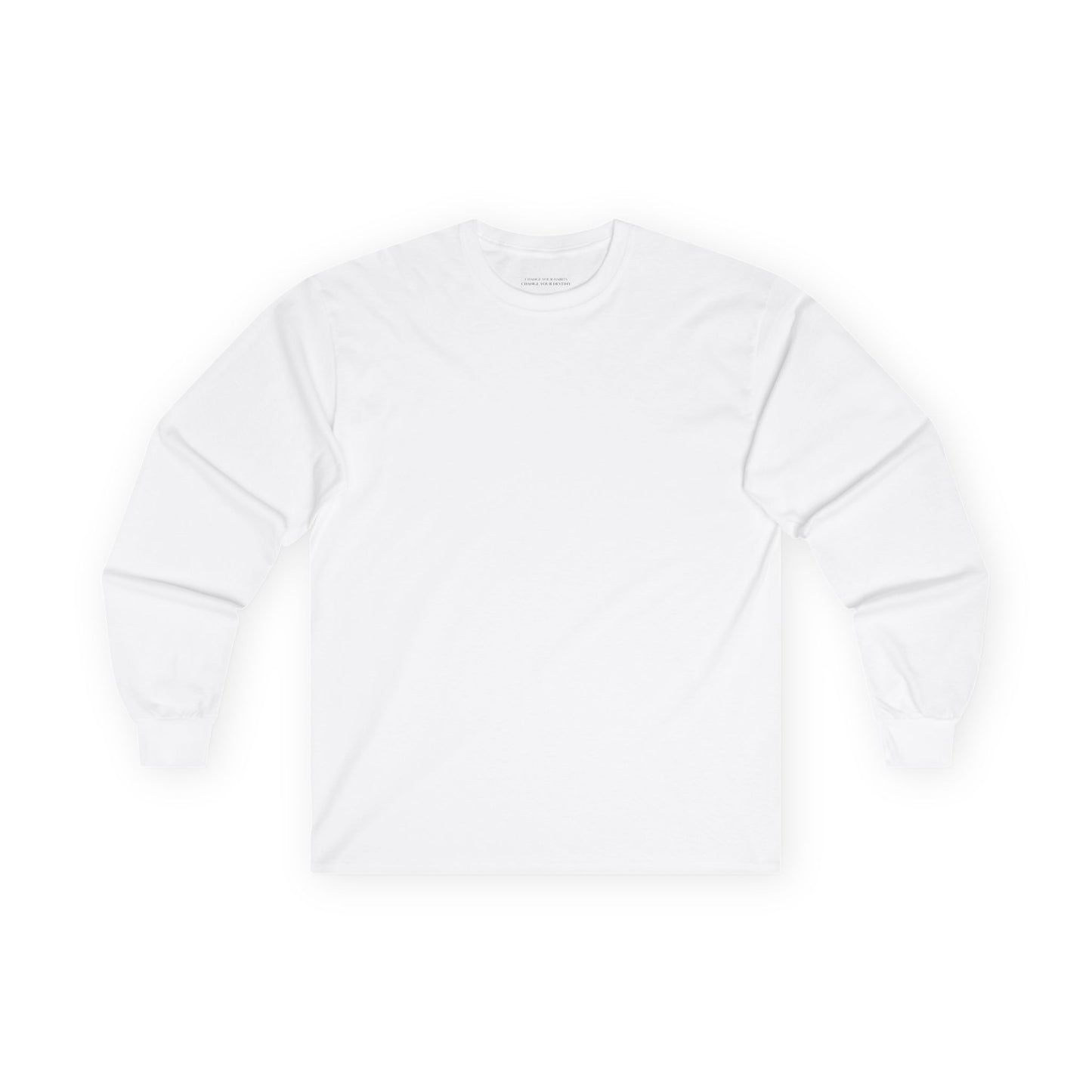 Change Your Habits Change Your Destiny - Unisex Ultra Cotton Long Sleeve Tee