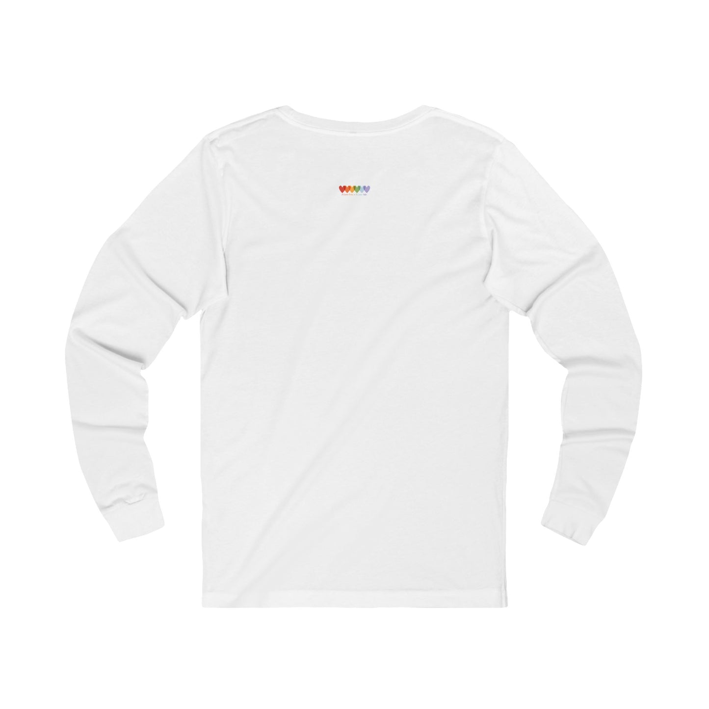 Unisex Snow White Jersey Light Blend Long Sleeve T Shirt