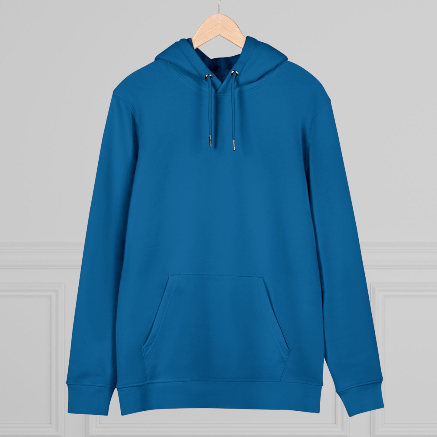 Unisex Royal Blue Organic Heavy Blend Cruiser Hoodie