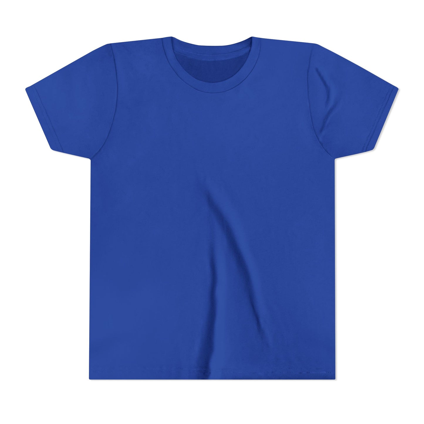 Children's True Royal Blue Short Sleeve Lightweight T Shirt