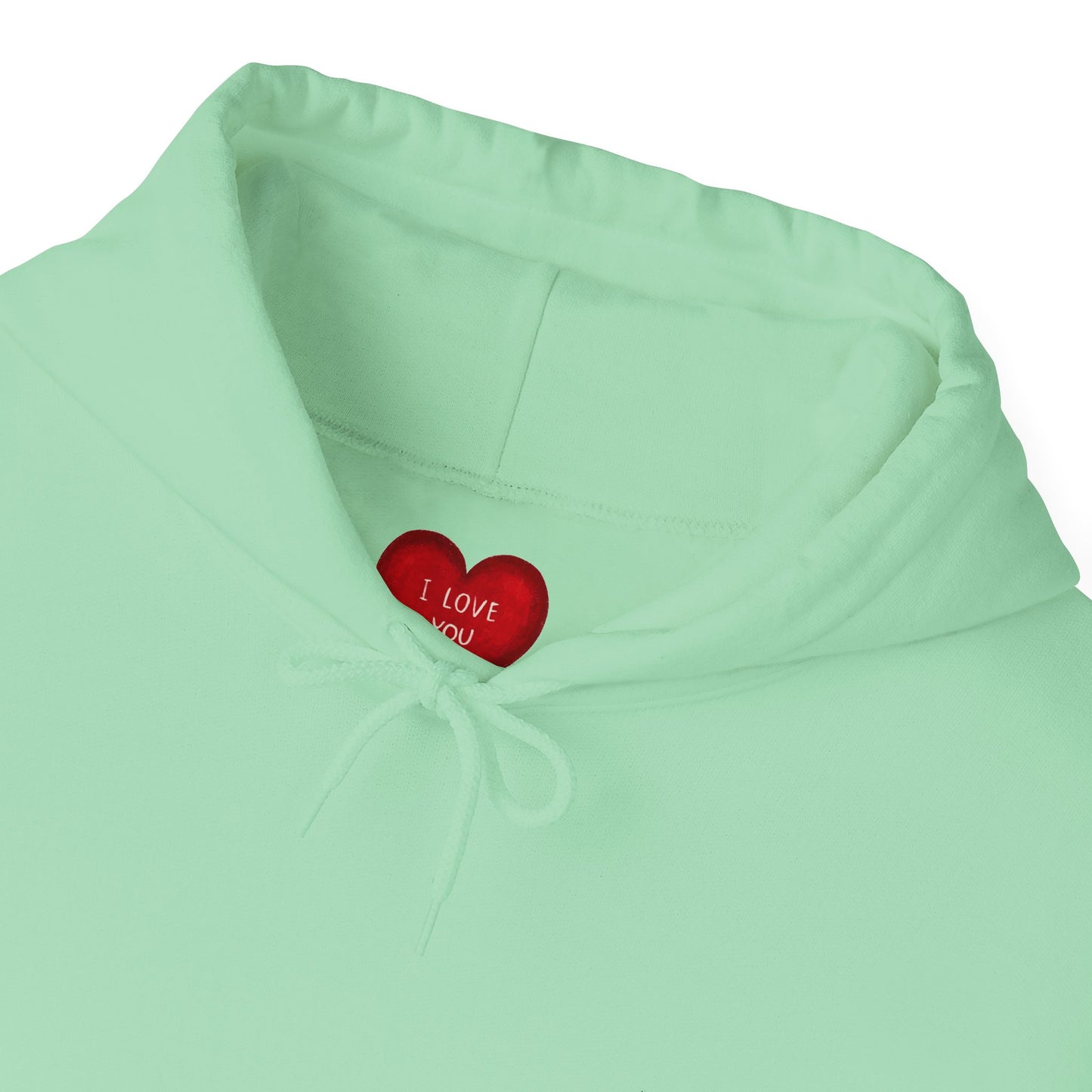 HEART I Love You - Unisex Heavy Blend™ Hooded Sweatshirt