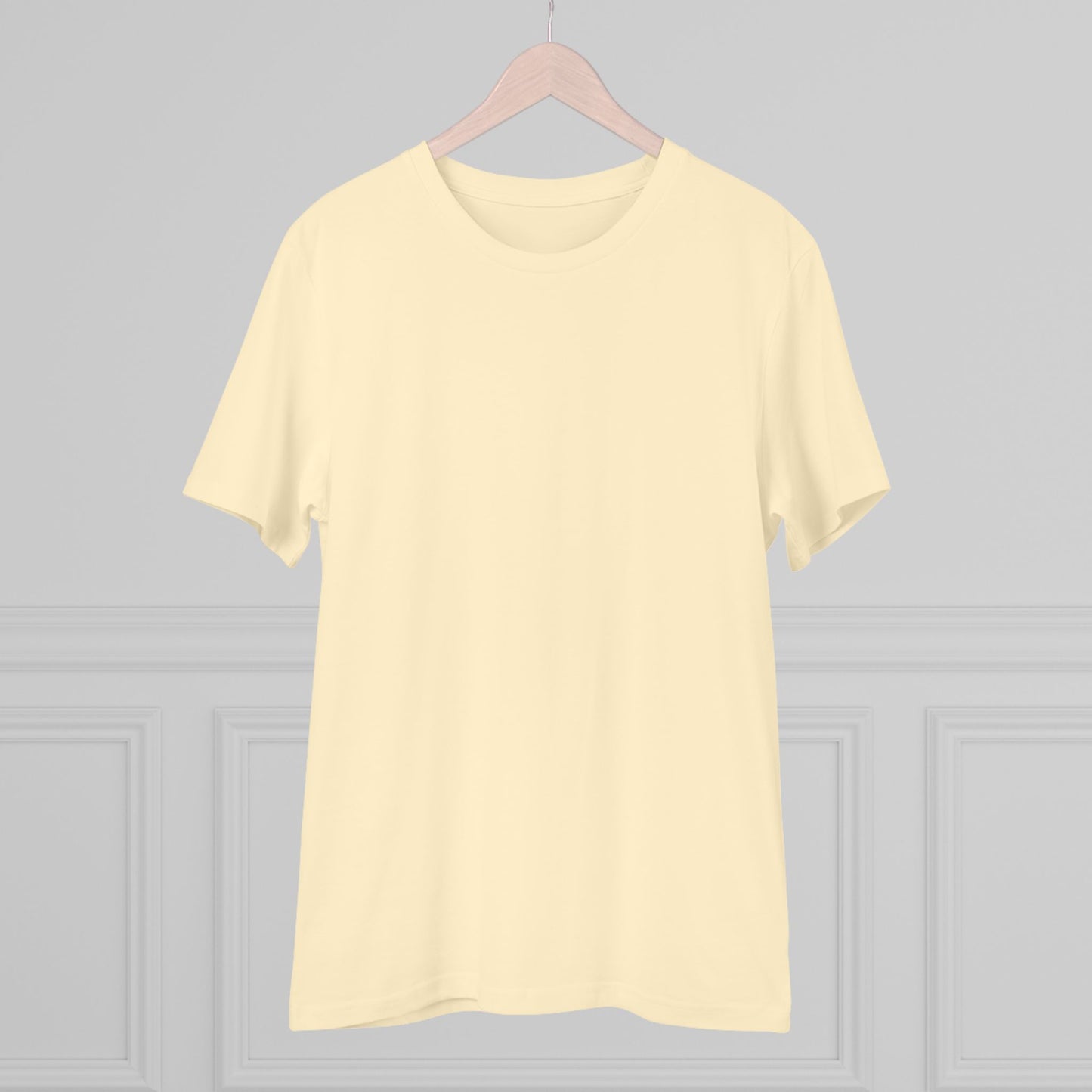 Unisex Butter Yellow Organic Creator T Shirt