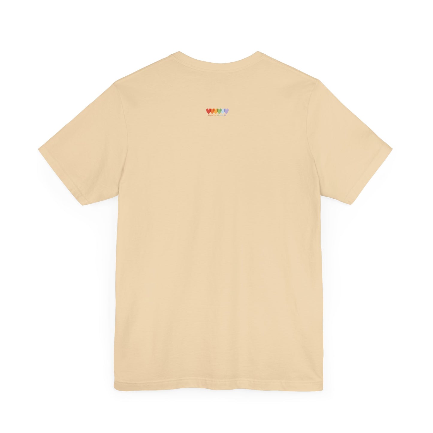 Unisex Soft Cream Brown Light Blend Jersey Short Sleeve T Shirt