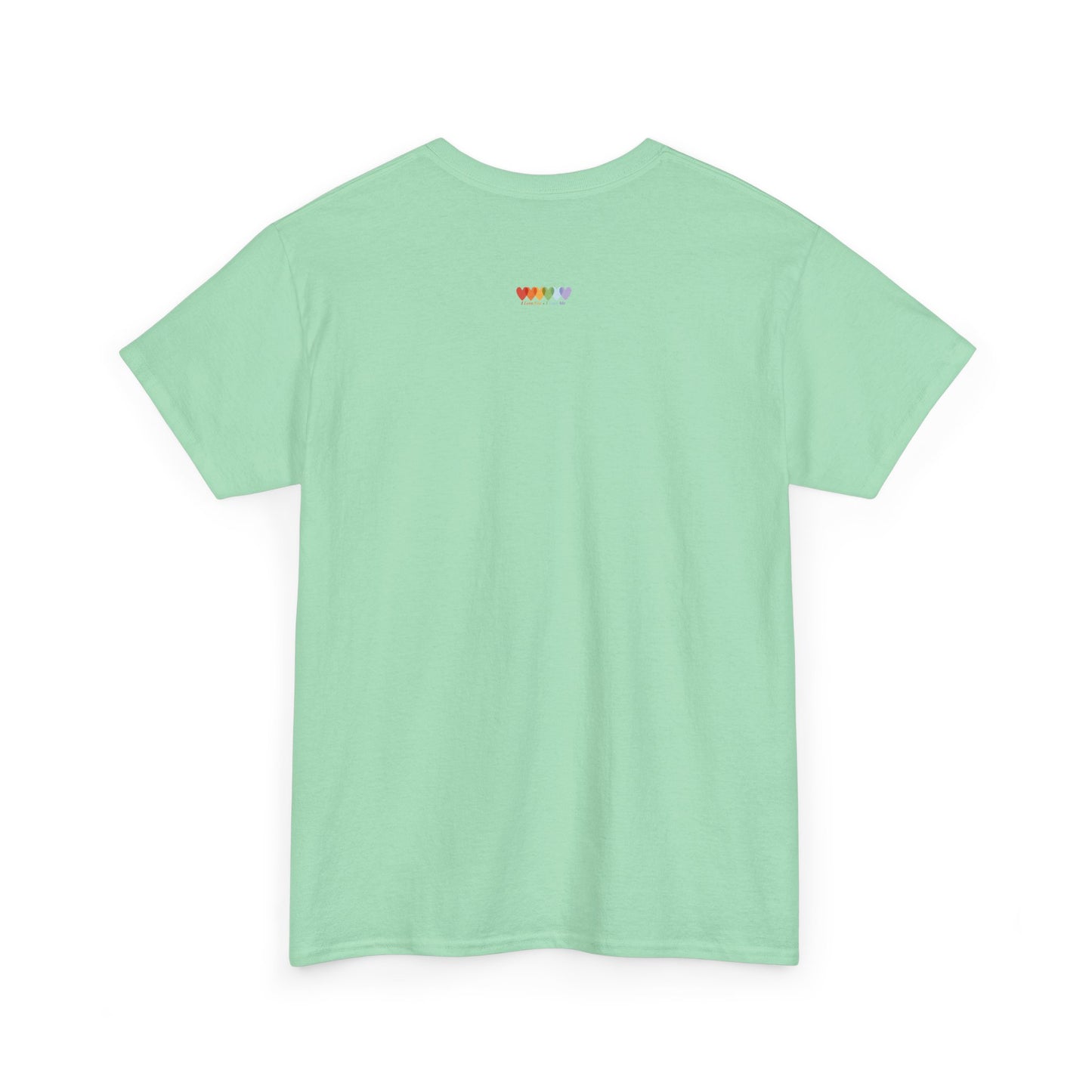 Unisex Peppermint Green Medium Blend Cotton Short Sleeve T Shirt