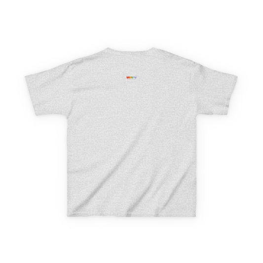Children's Ash White Heavy Cotton™ T Shirt