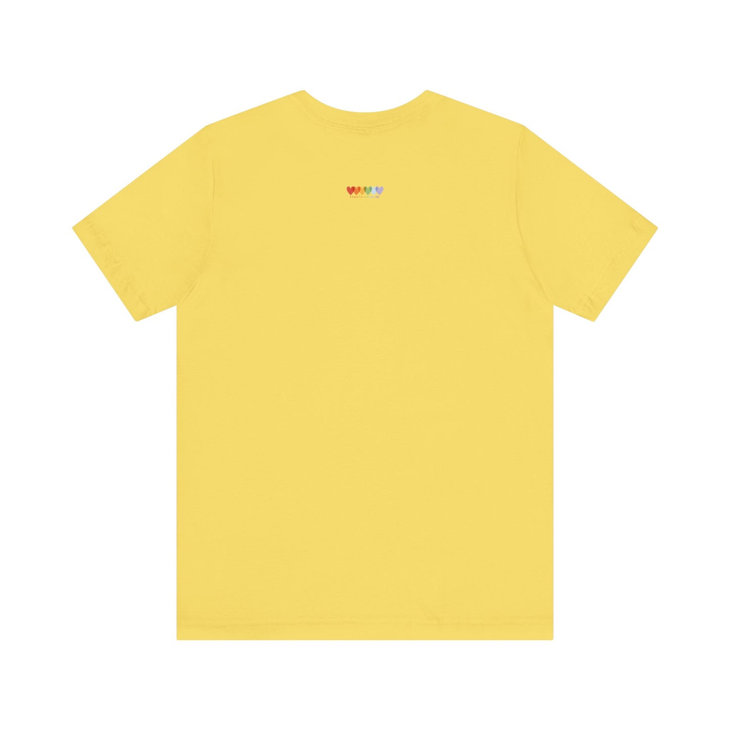 Unisex Maize Yellow Light Blend Jersey Short Sleeve T Shirt