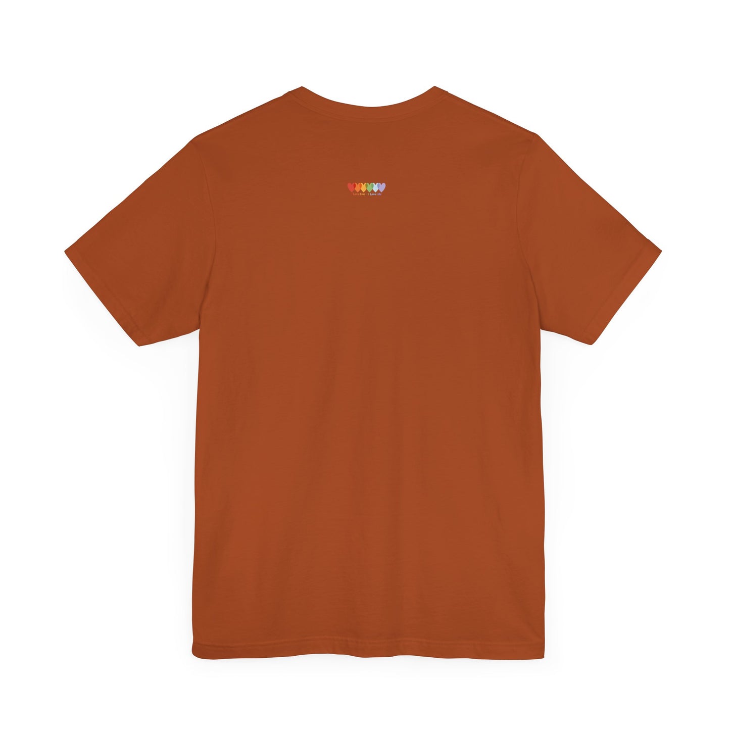 Unisex Autumn Brown Light Blend Jersey Short Sleeve T Shirt