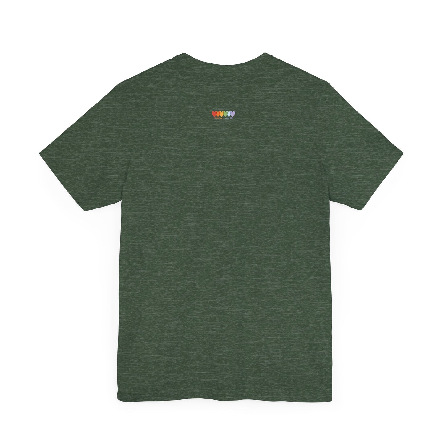 Unisex Heather Forest Green Light Blend Jersey Short Sleeve T Shirt