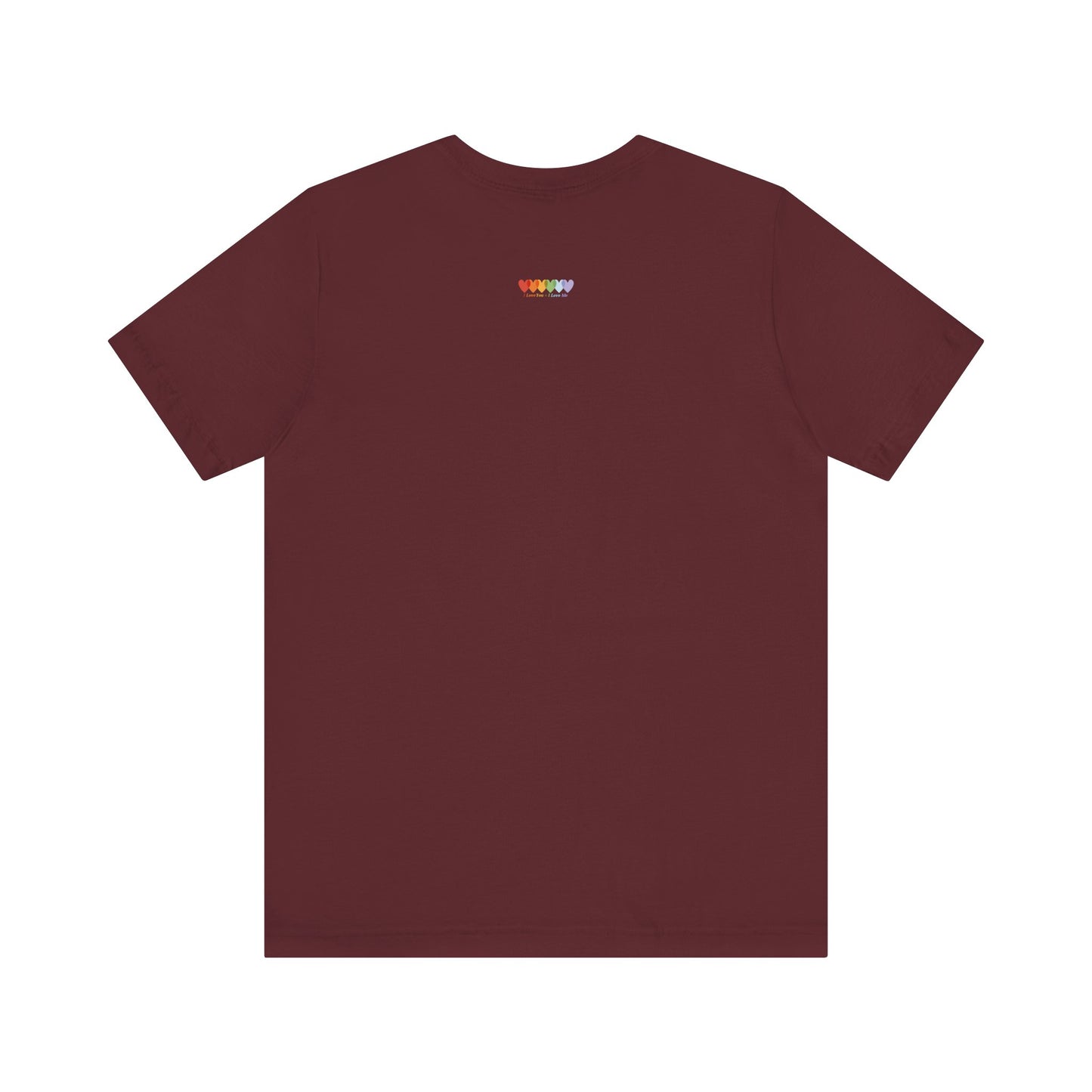 Unisex Persian Plum Light Blend Jersey Short Sleeve T Shirt
