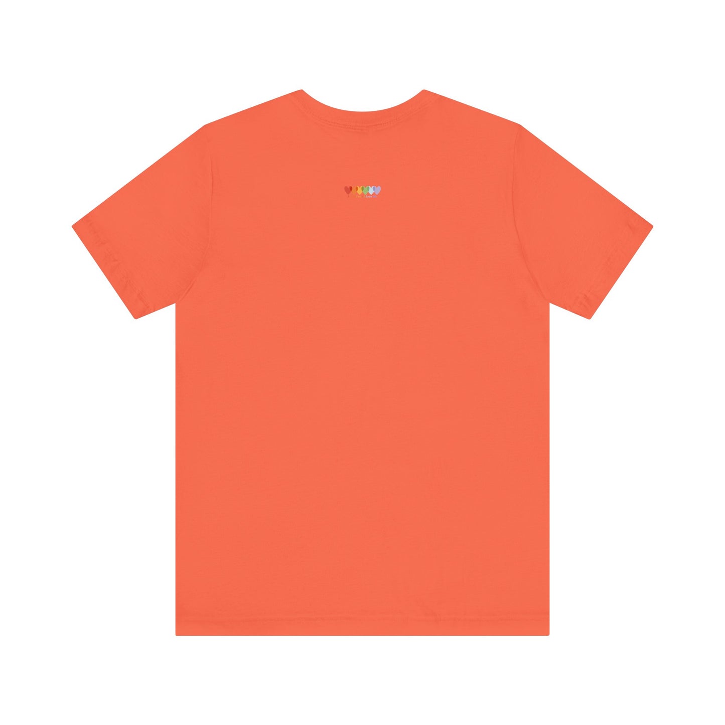 Unisex Coral Pink Light Blend Jersey Short Sleeve T Shirt