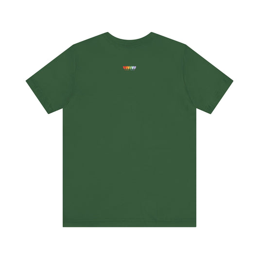 Unisex Evergreen Green Light Blend Jersey Short Sleeve T Shirt