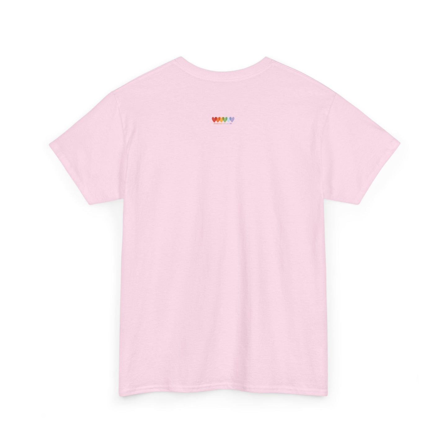 Unisex Ice Cream Pink Medium Blend Cotton Short Sleeve T Shirt