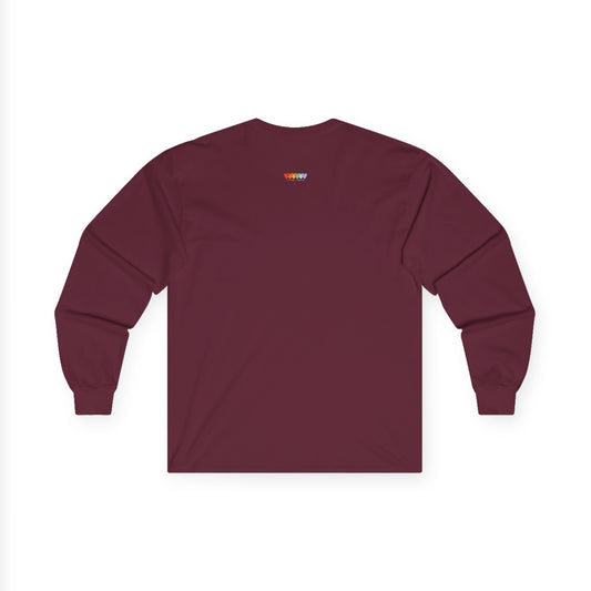 Unisex Ultra Cotton Persian Plum Long Sleeve Medium Blend T Shirt