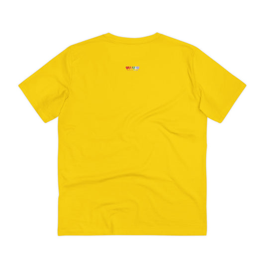 Unisex Golden Yellow Organic Creator T Shirt