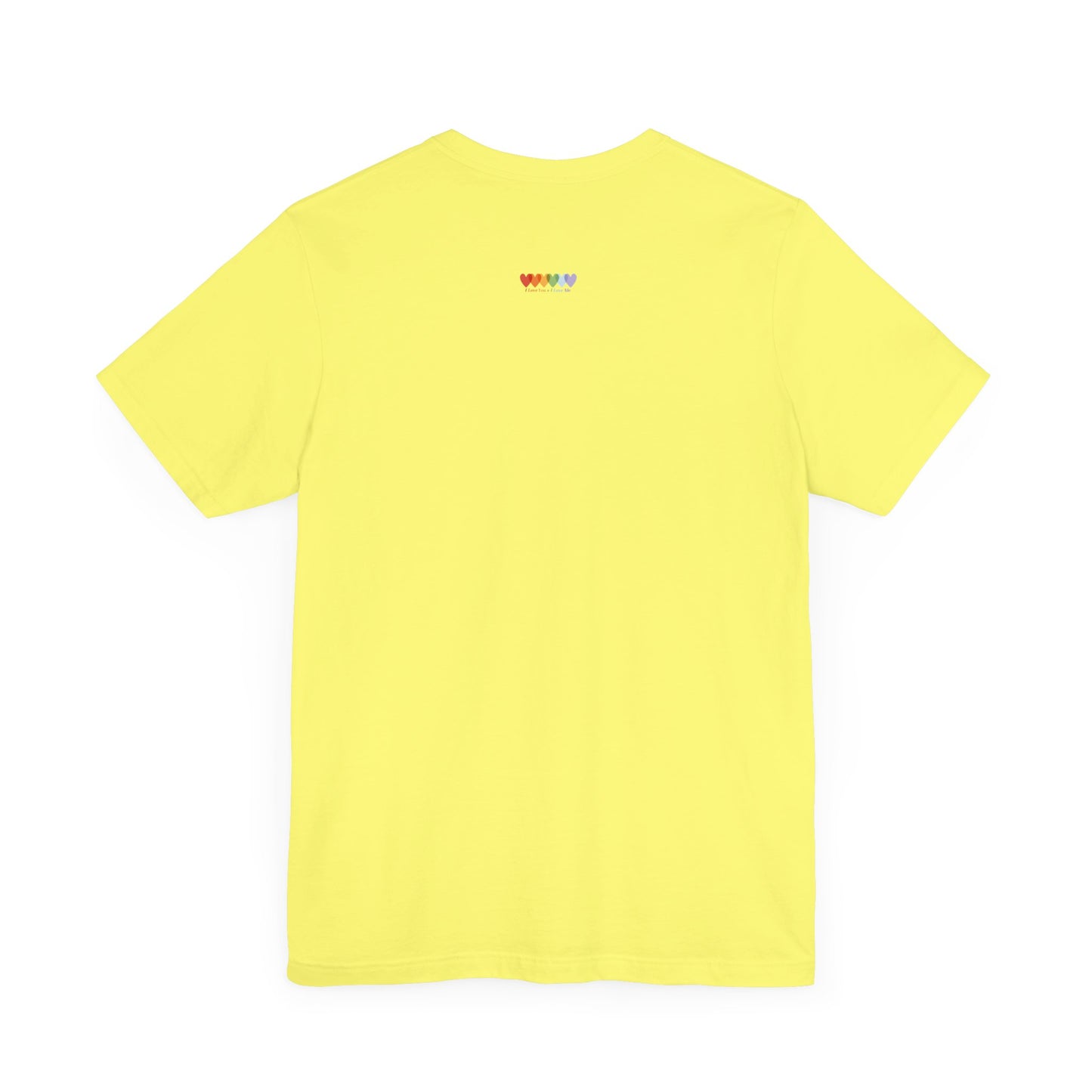Unisex Buttercup Yellow Light Blend Jersey Short Sleeve T Shirt