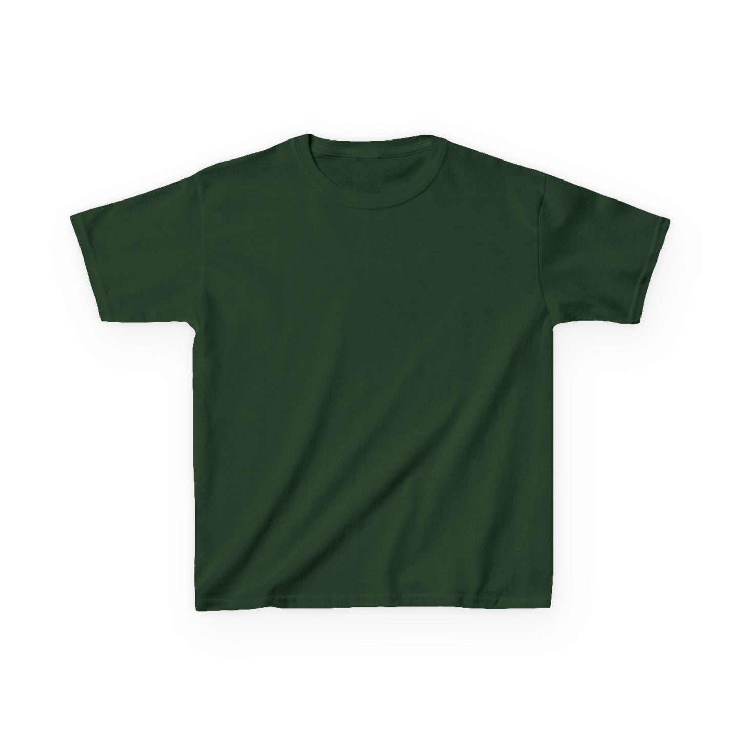 Children's Forest Green Heavy Cotton™ T Shirt