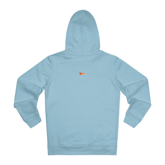 Unisex Sky Blue Organic Heavy Blend Cruiser Hoodie