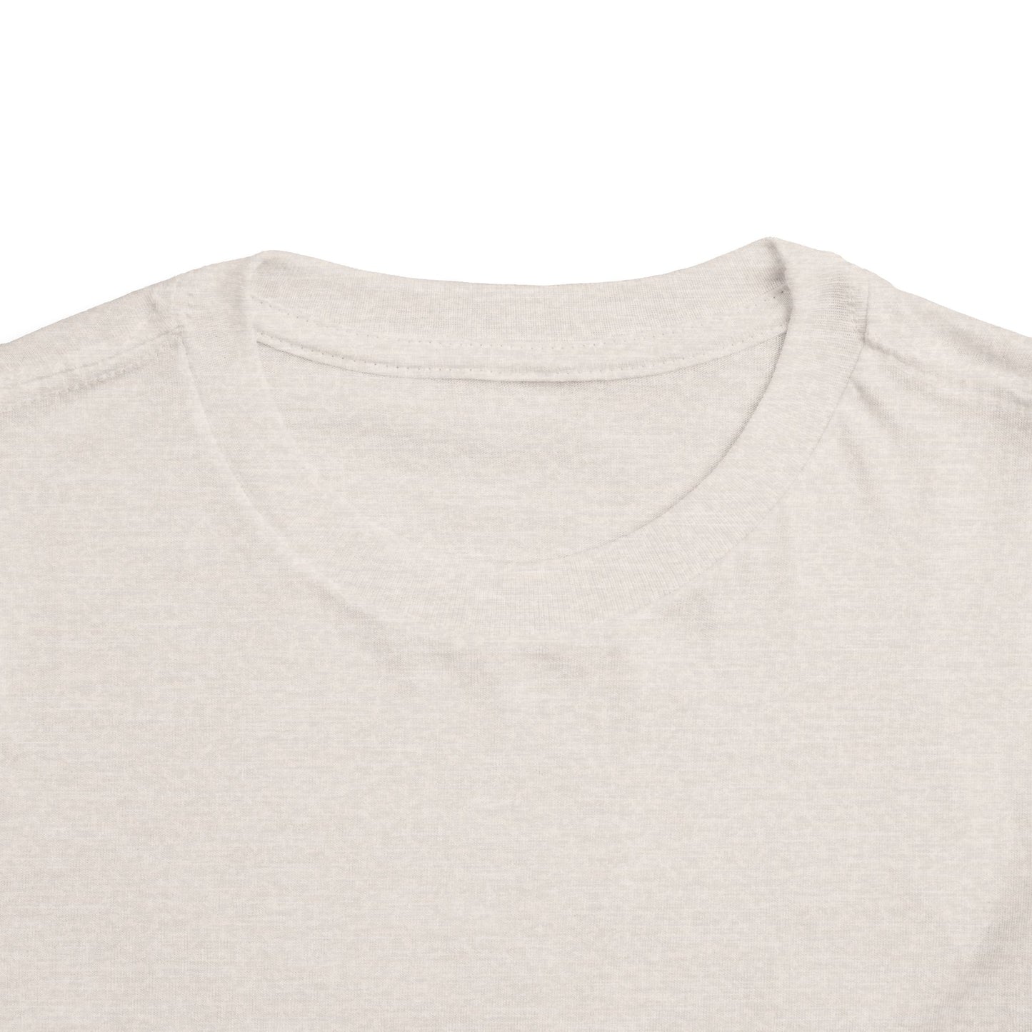 Toddler's Heather Dust Brown Short Sleeve Light Blend T Shirt