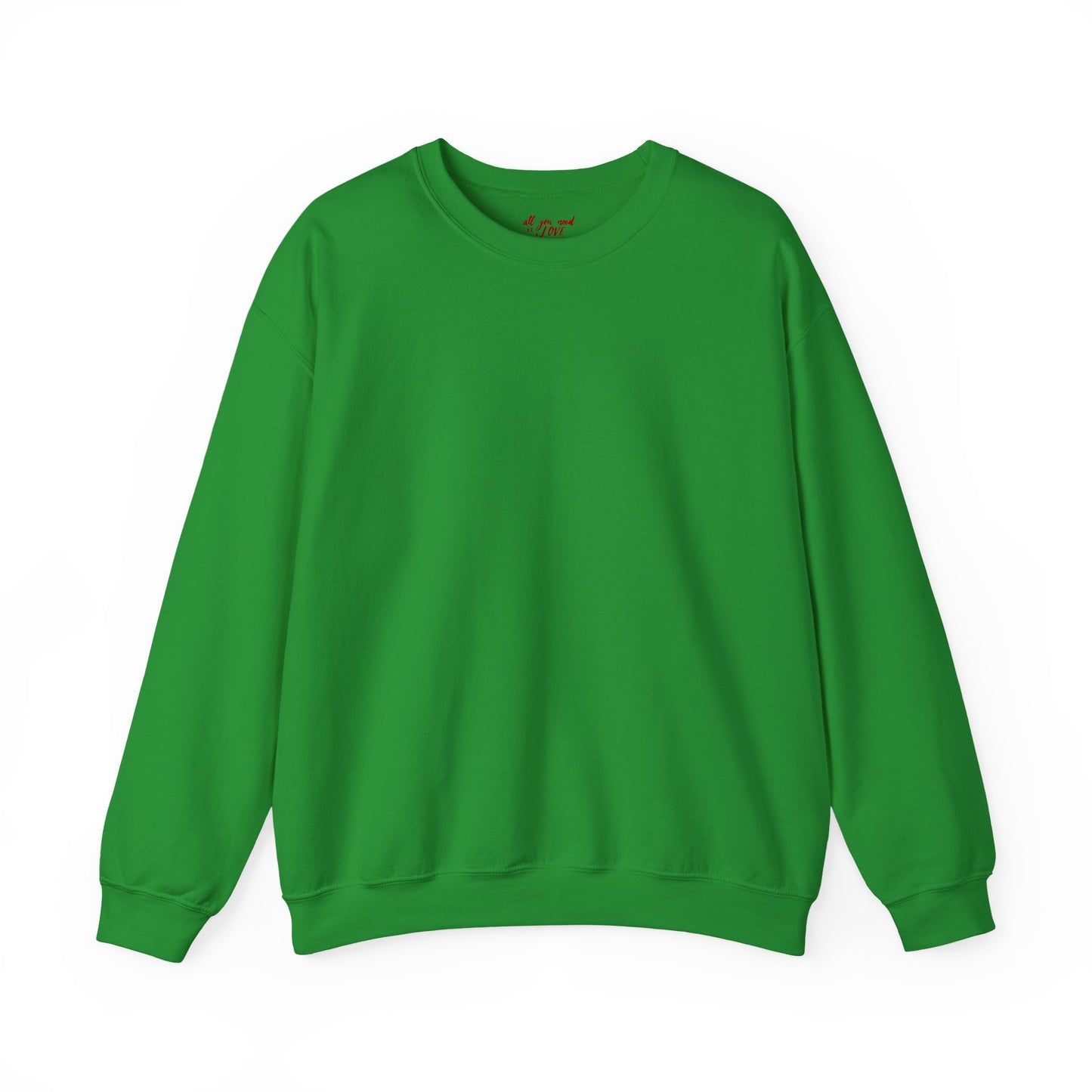 All you need is love and a bottle of wine - Unisex Heavy Blend™ Crewneck Sweatshirt