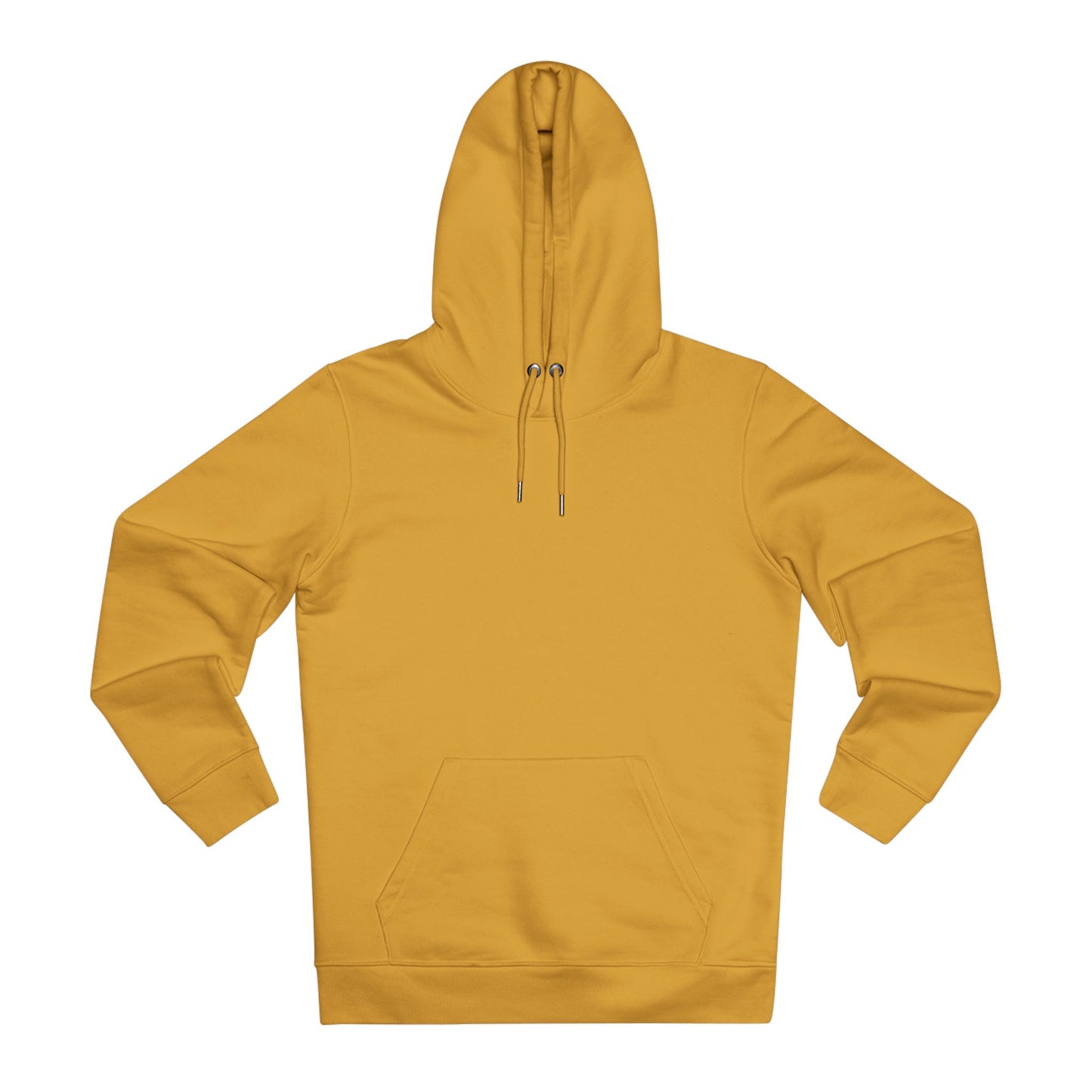 Unisex Ochre Brown Organic Heavy Blend Cruiser Hoodie