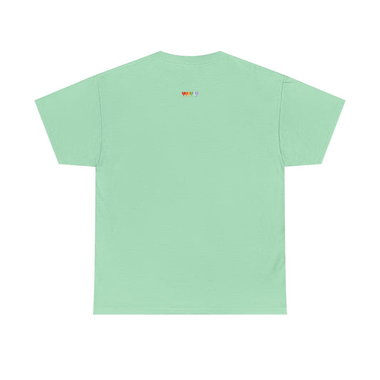 Unisex Peppermint Green Medium Blend Cotton Short Sleeve T Shirt