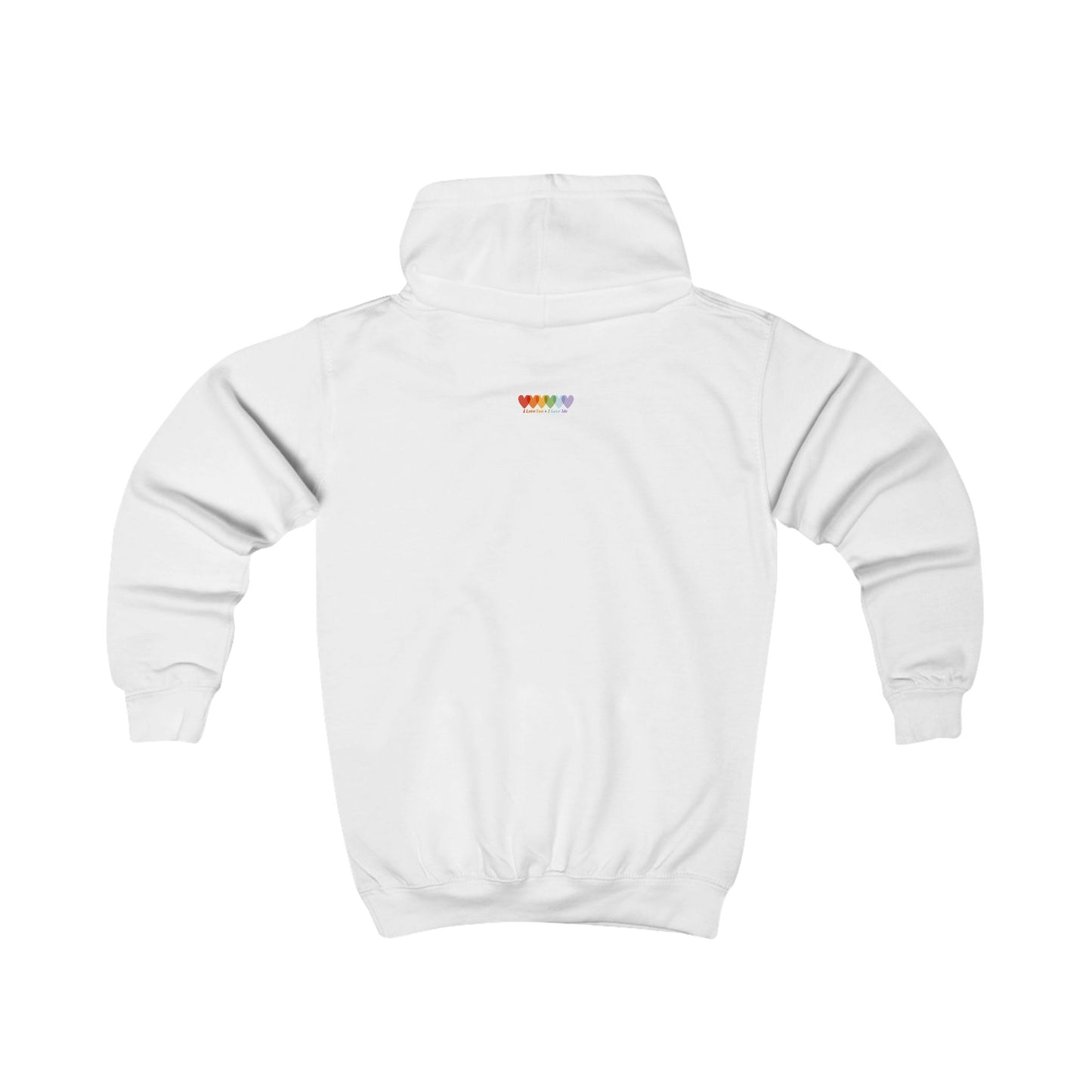 Children's Arctic White Medium-Heavy Blend Hoodie