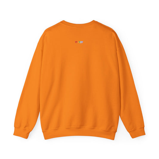 Unisex Tiger Orange Medium Heavy Blend ™ Crewneck Sweatshirt