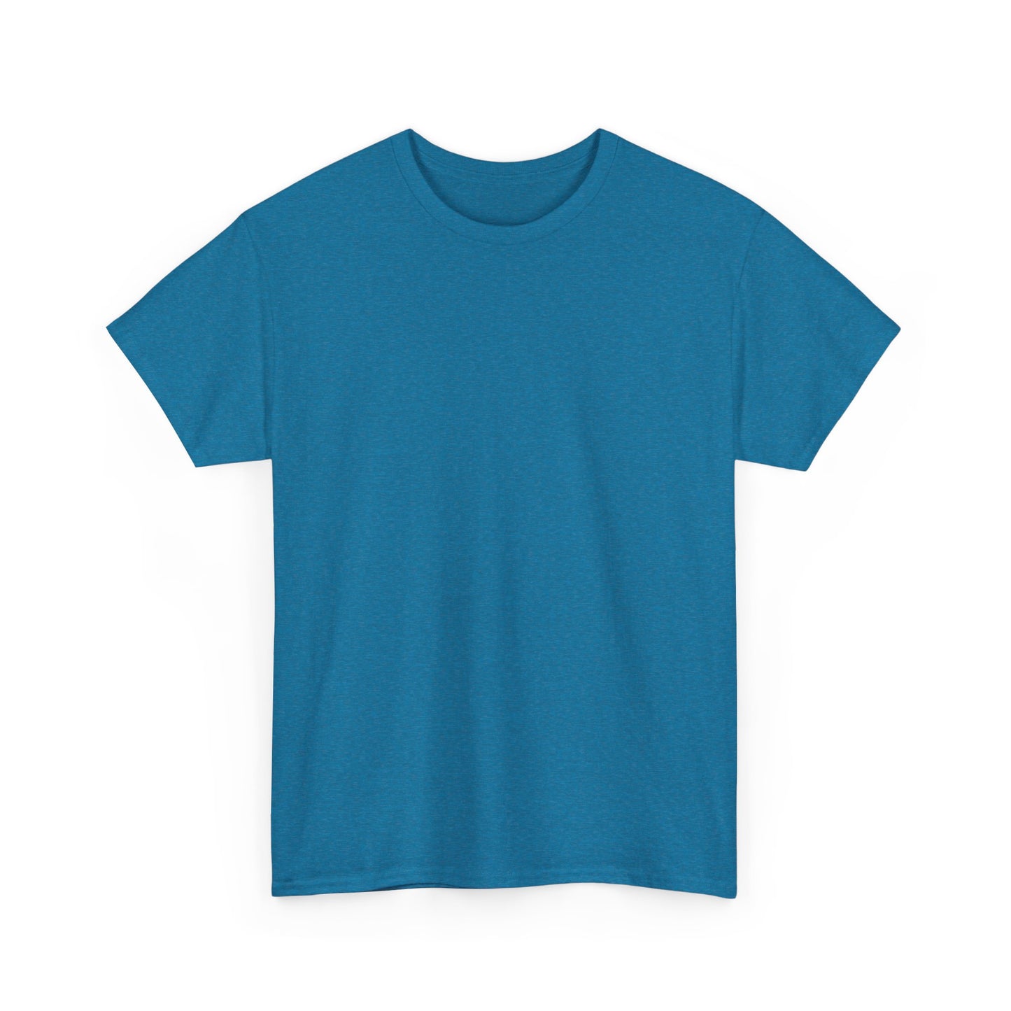 Unisex Antique Sapphire Blue Medium Blend Cotton Short Sleeve T Shirt