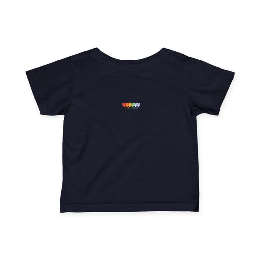 Baby Fine Jersey Navy Blue Tee