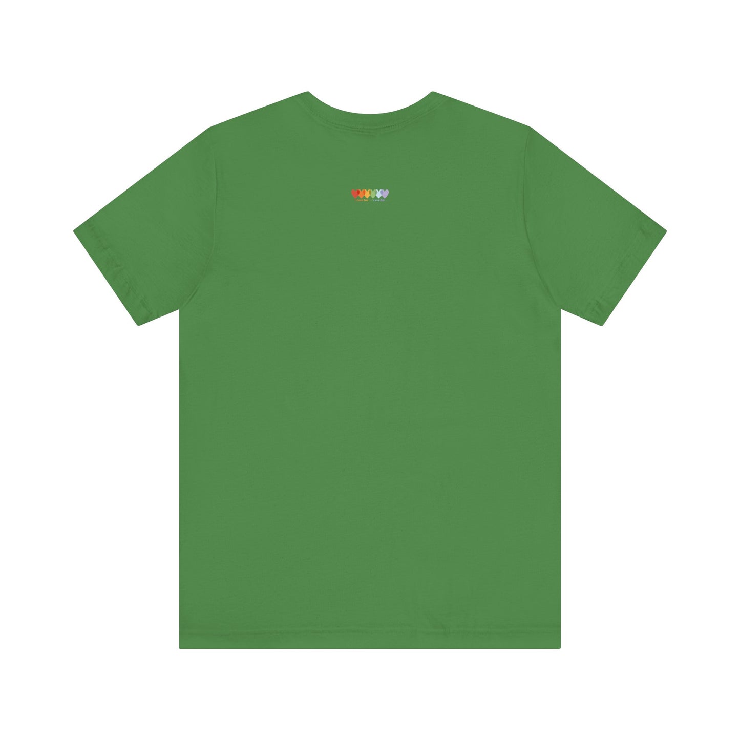 Unisex Leaf Green Light Blend Jersey Short Sleeve T Shirt