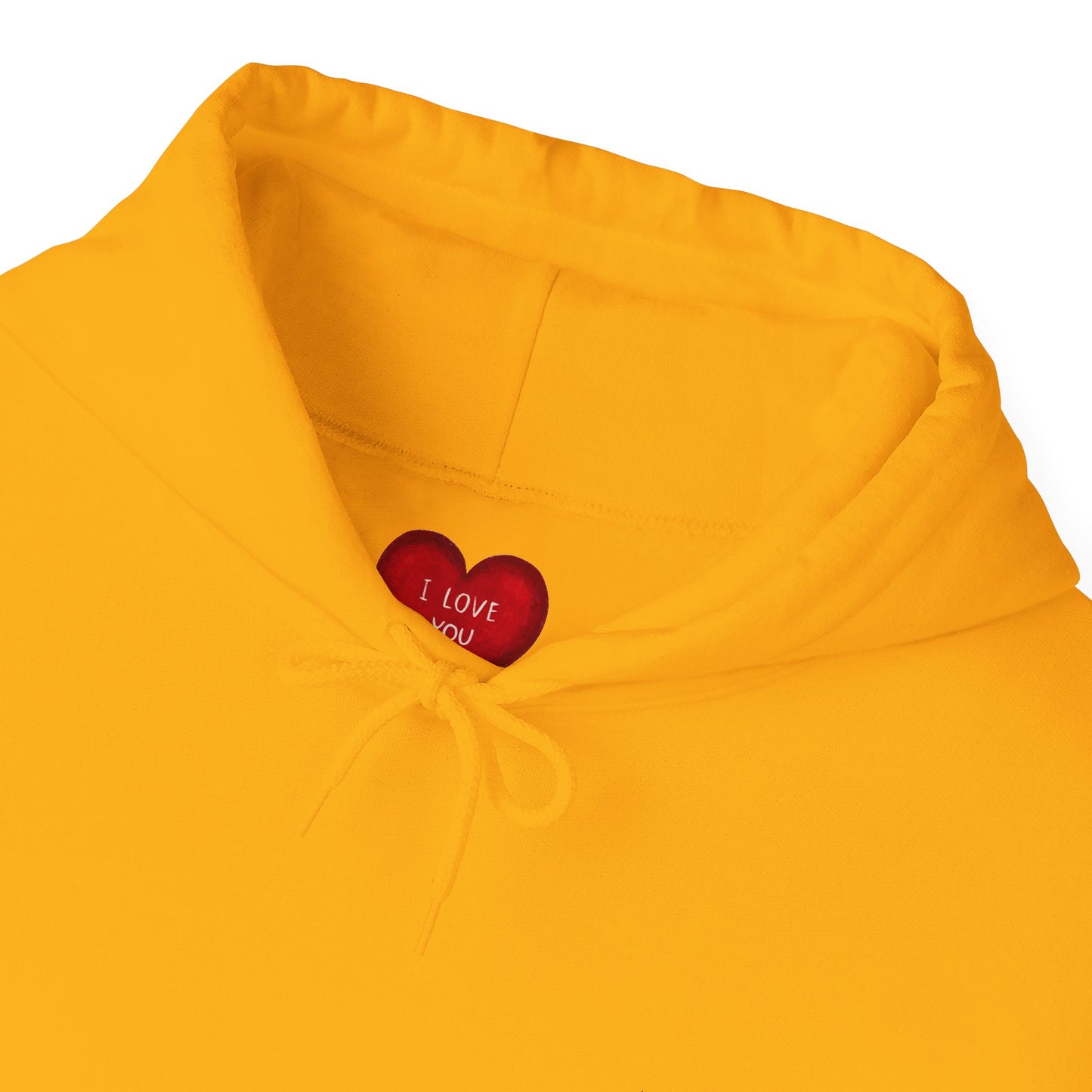 HEART I Love You - Unisex Heavy Blend™ Hooded Sweatshirt