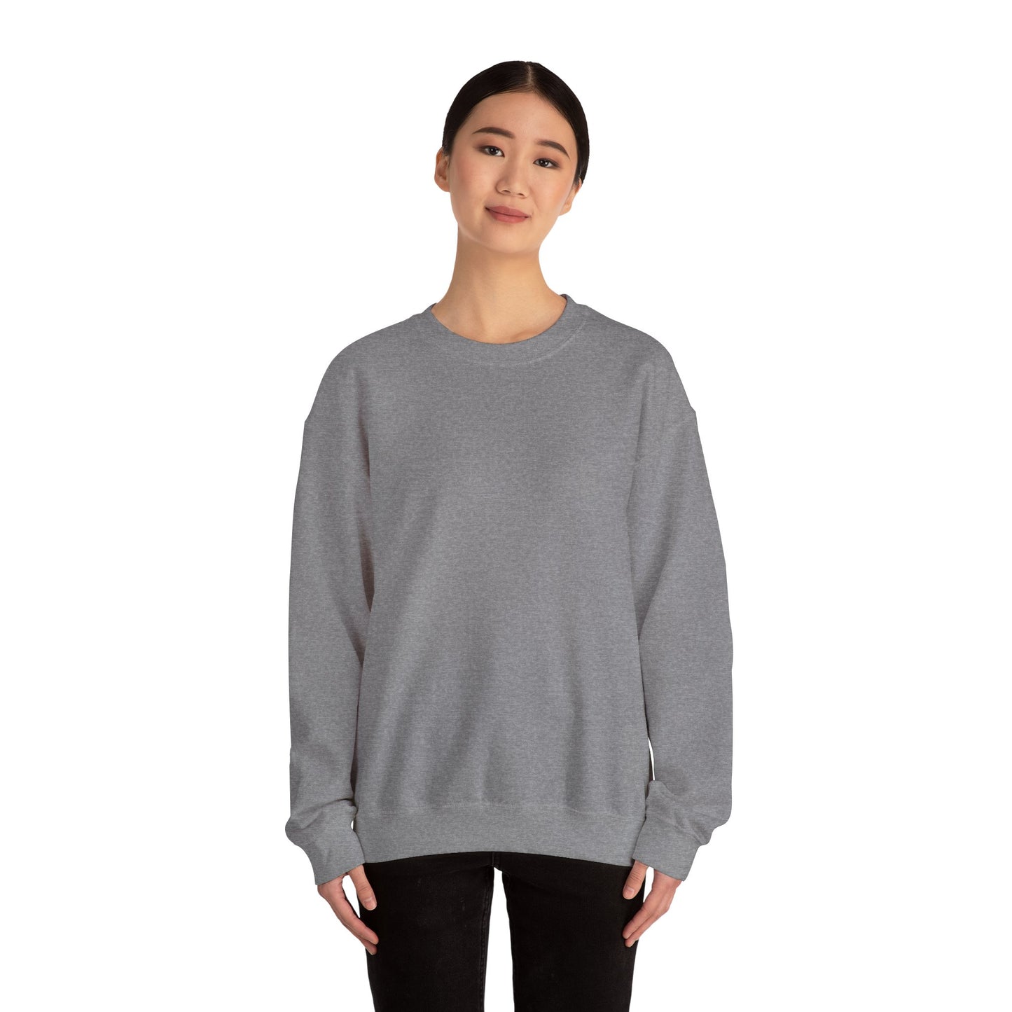 Unisex Shark Grey Medium Heavy Blend ™ Crewneck Sweatshirt