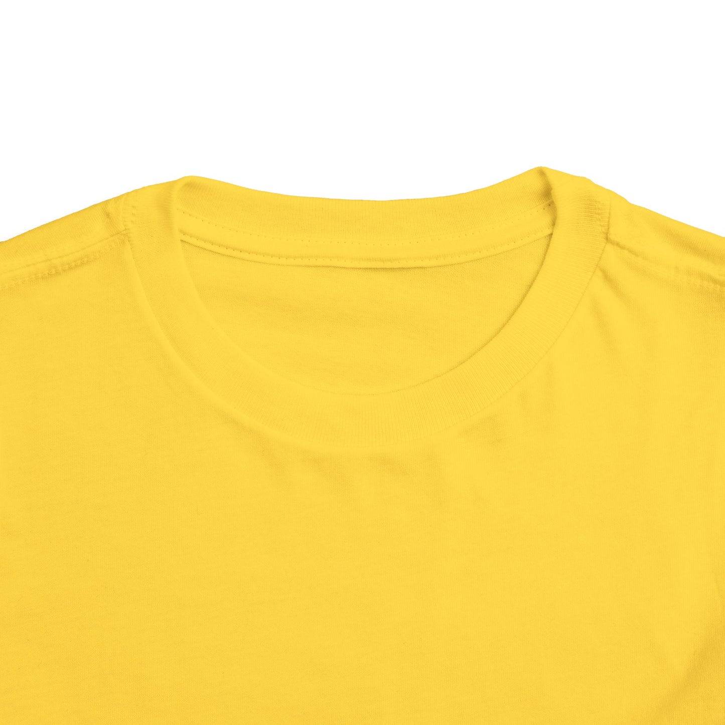 Toddler's Sun Yellow Short Sleeve Light Blend T Shirt