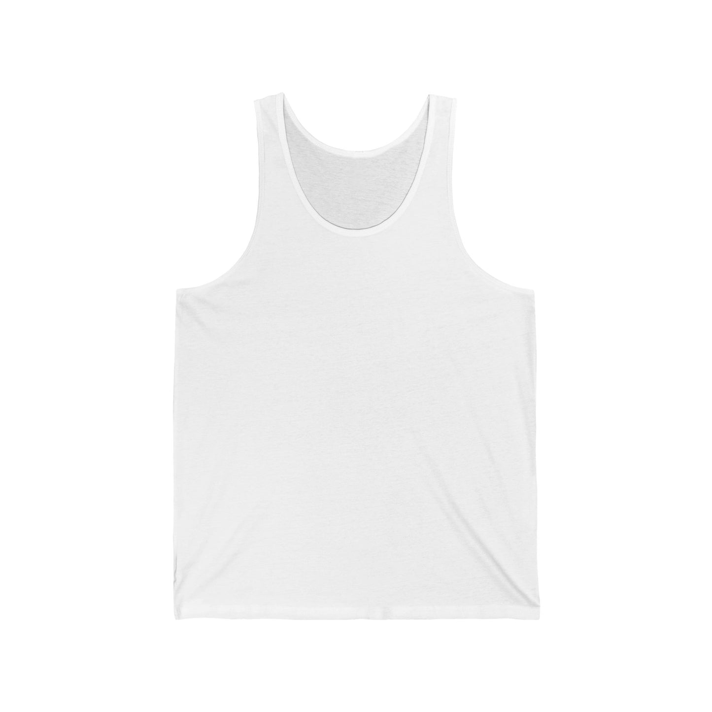 Unisex Snow White Extra Light Blend Jersey Tank Top