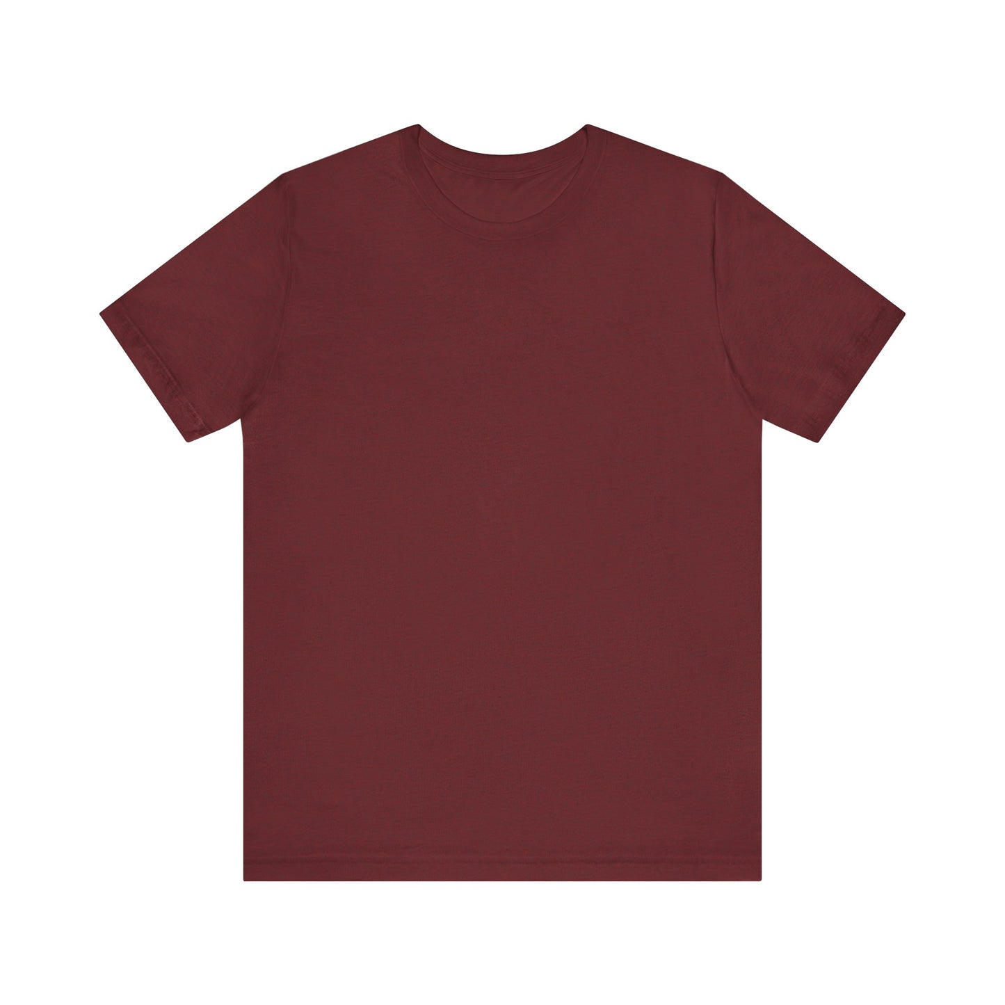 Unisex Heather Cardinal Maroon Light Blend Jersey Short Sleeve T Shirt