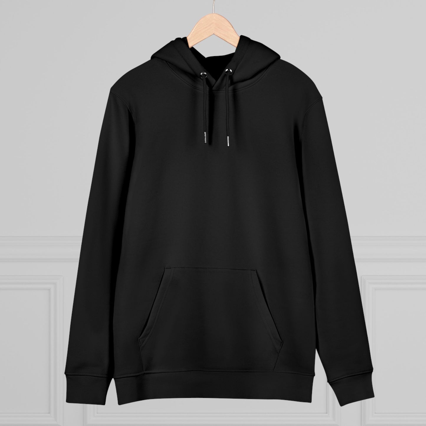 Unisex Panther Black Organic Heavy Blend Cruiser Hoodie