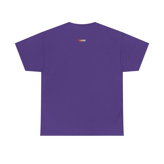 Unisex Lilac Purple Medium Blend Cotton Short Sleeve T Shirt