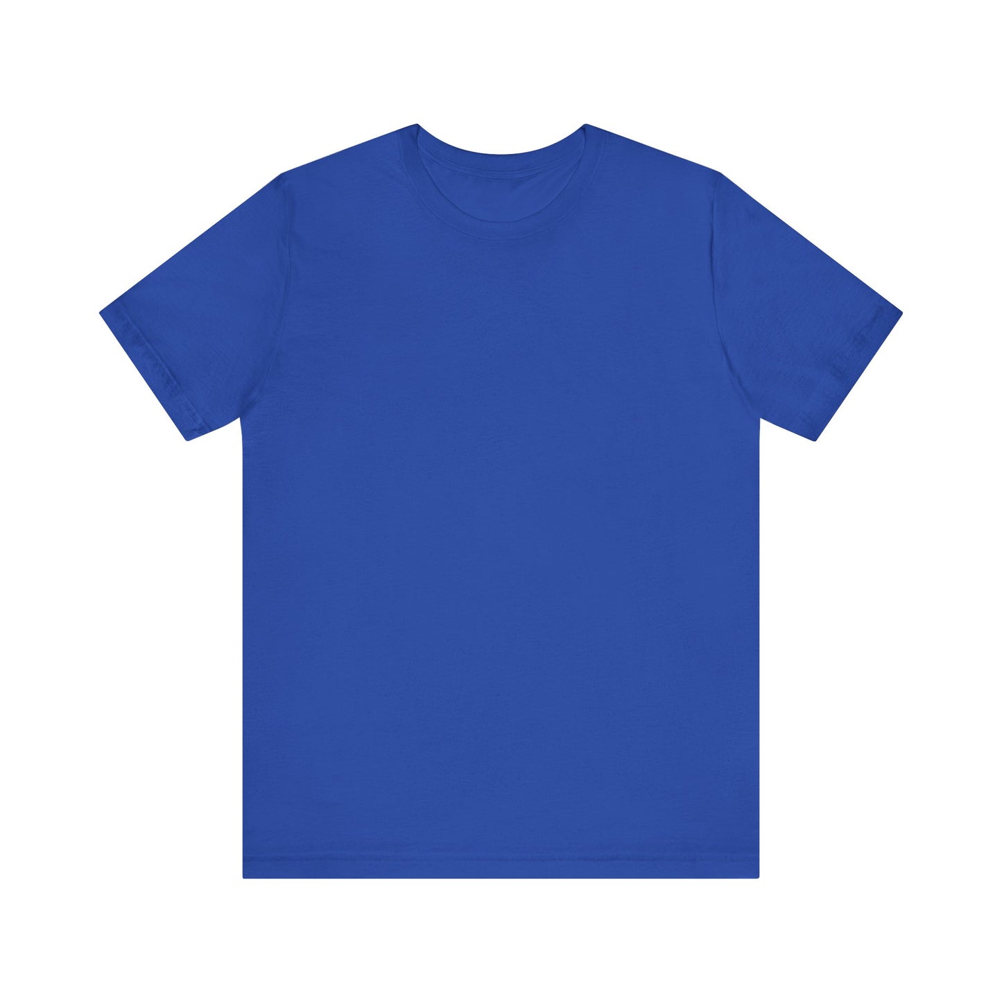 Unisex True Royal Blue Light Blend Jersey Short Sleeve T Shirt