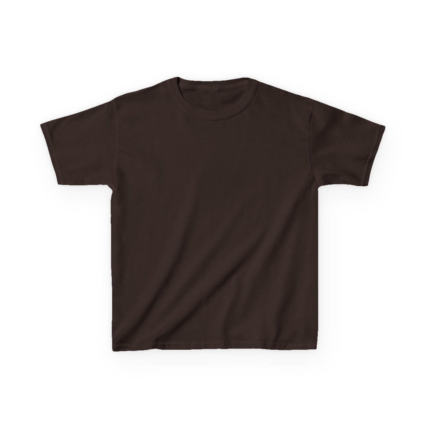 Children's Chocolate Brown Heavy Cotton™ T Shirt