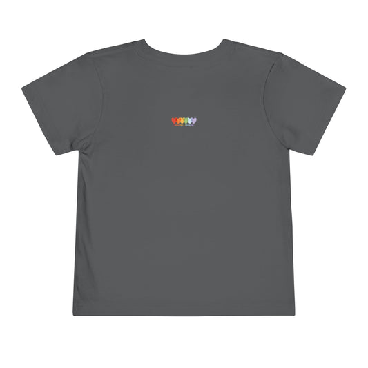 Toddler's Asphalt Grey Short Sleeve Light Blend T Shirt