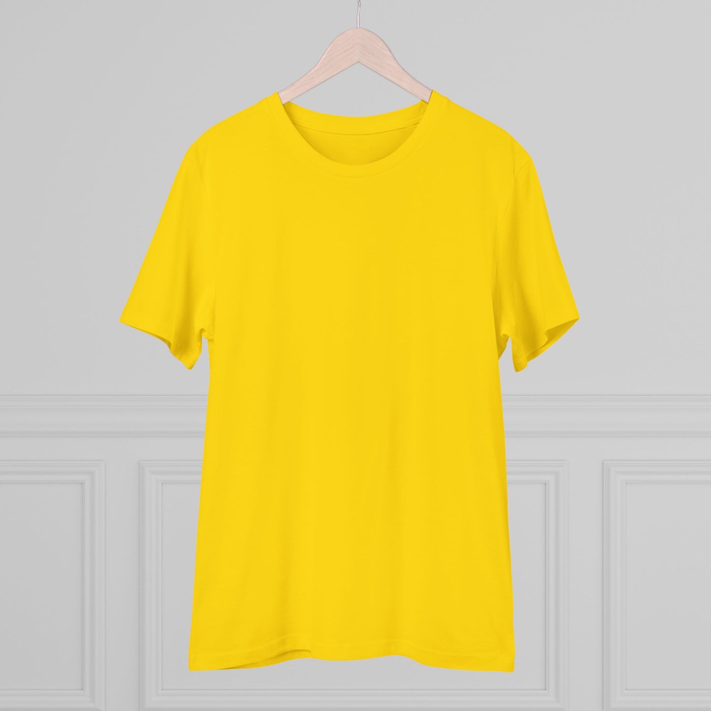 Unisex Golden Yellow Organic Creator T Shirt
