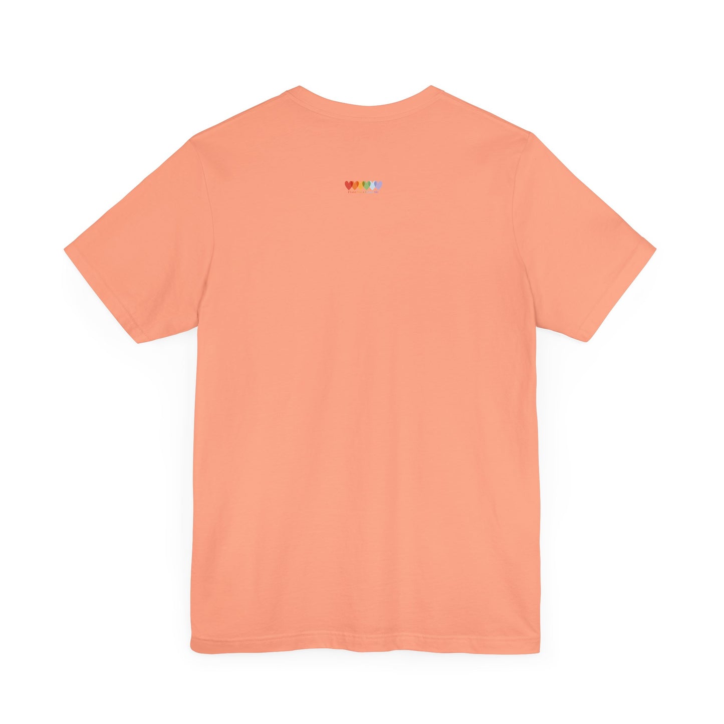 Unisex Sunset Pink Light Blend Jersey Short Sleeve T Shirt