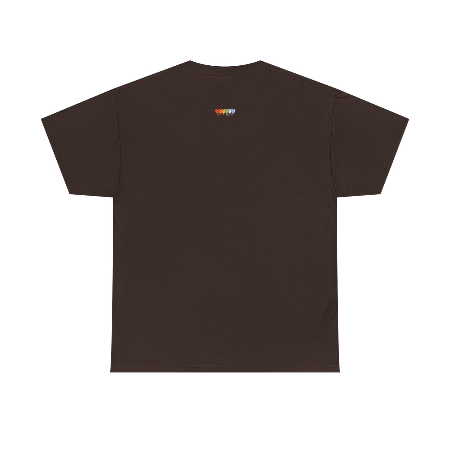 Unisex Dark Chocolate Brown Medium Blend Cotton Short Sleeve T Shirt