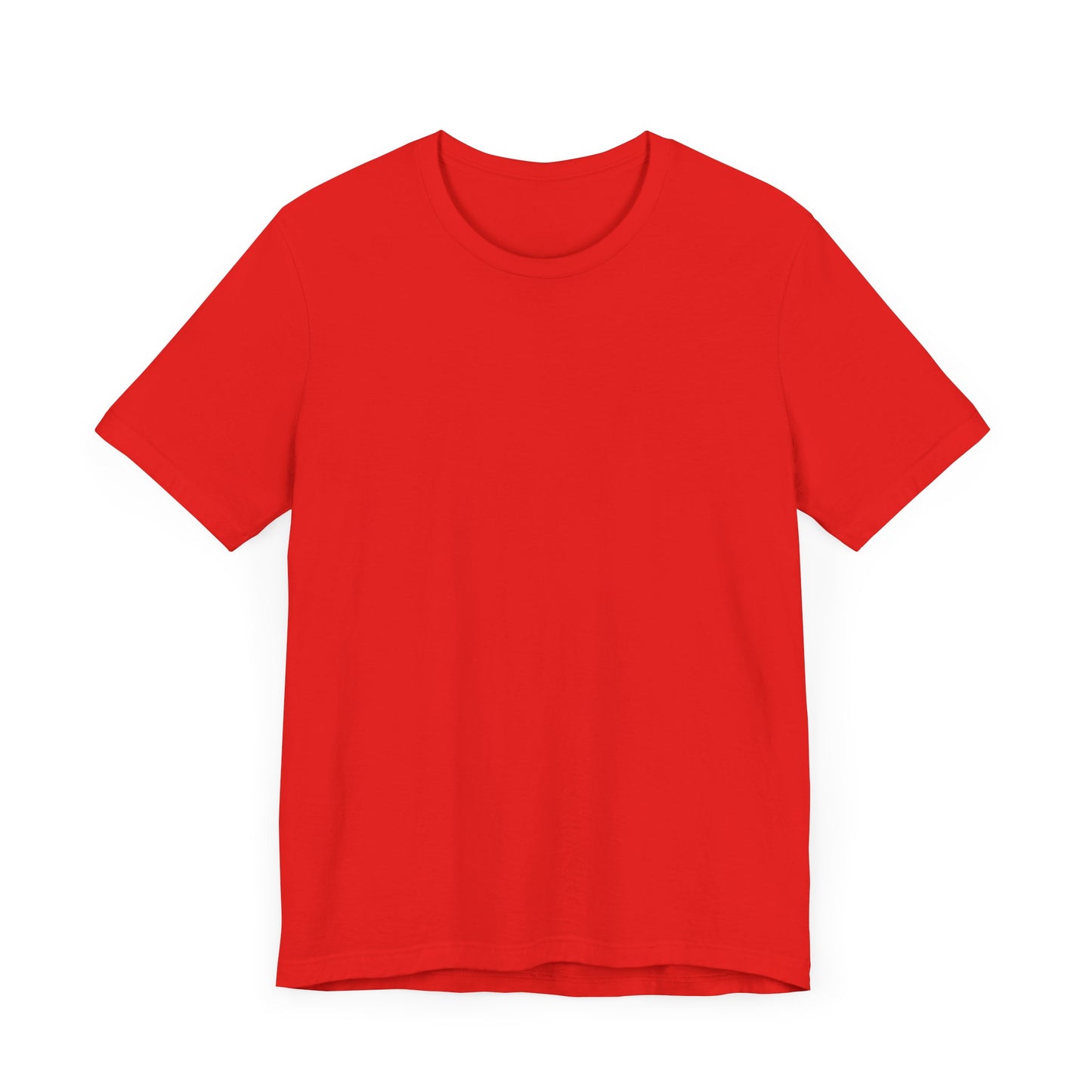 Unisex Poppy Red Light Blend Jersey Short Sleeve T Shirt