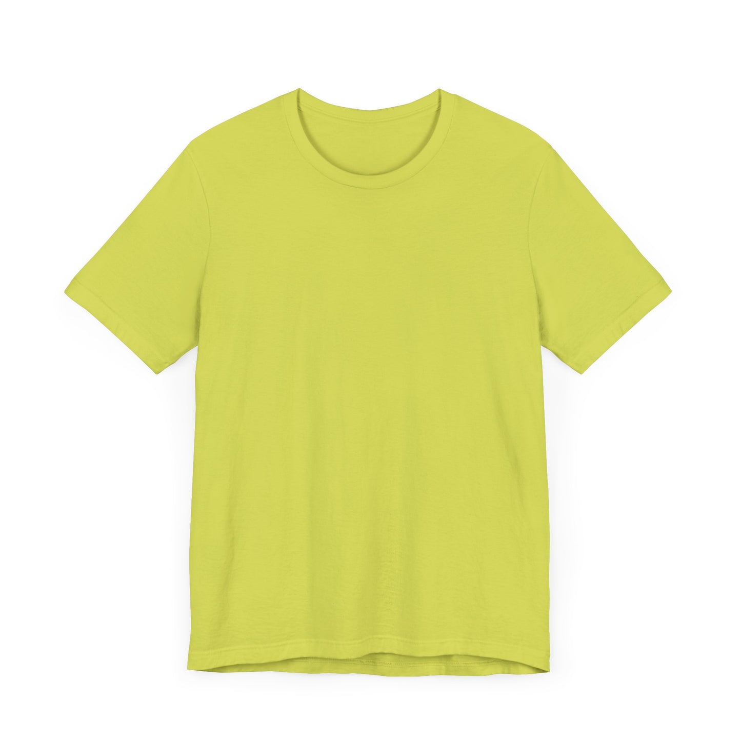 Unisex Strobe Yellow Light Blend Jersey Short Sleeve T Shirt
