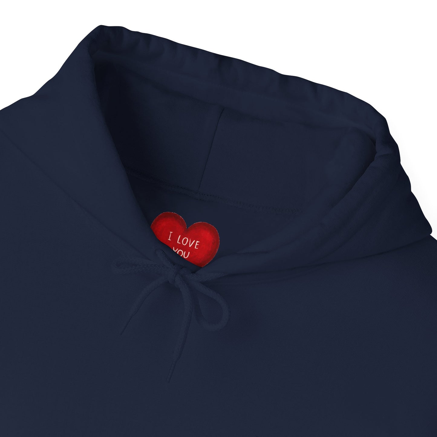 HEART I Love You - Unisex Heavy Blend™ Hooded Sweatshirt