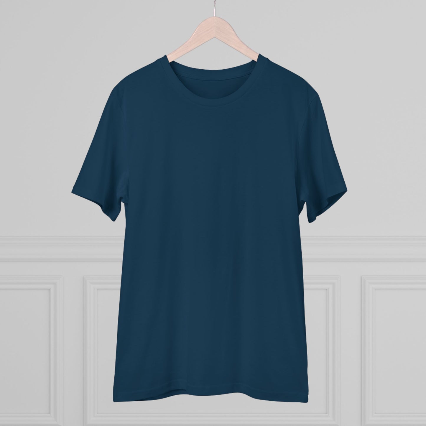 Unisex French Navy Blue Organic Creator T Shirt