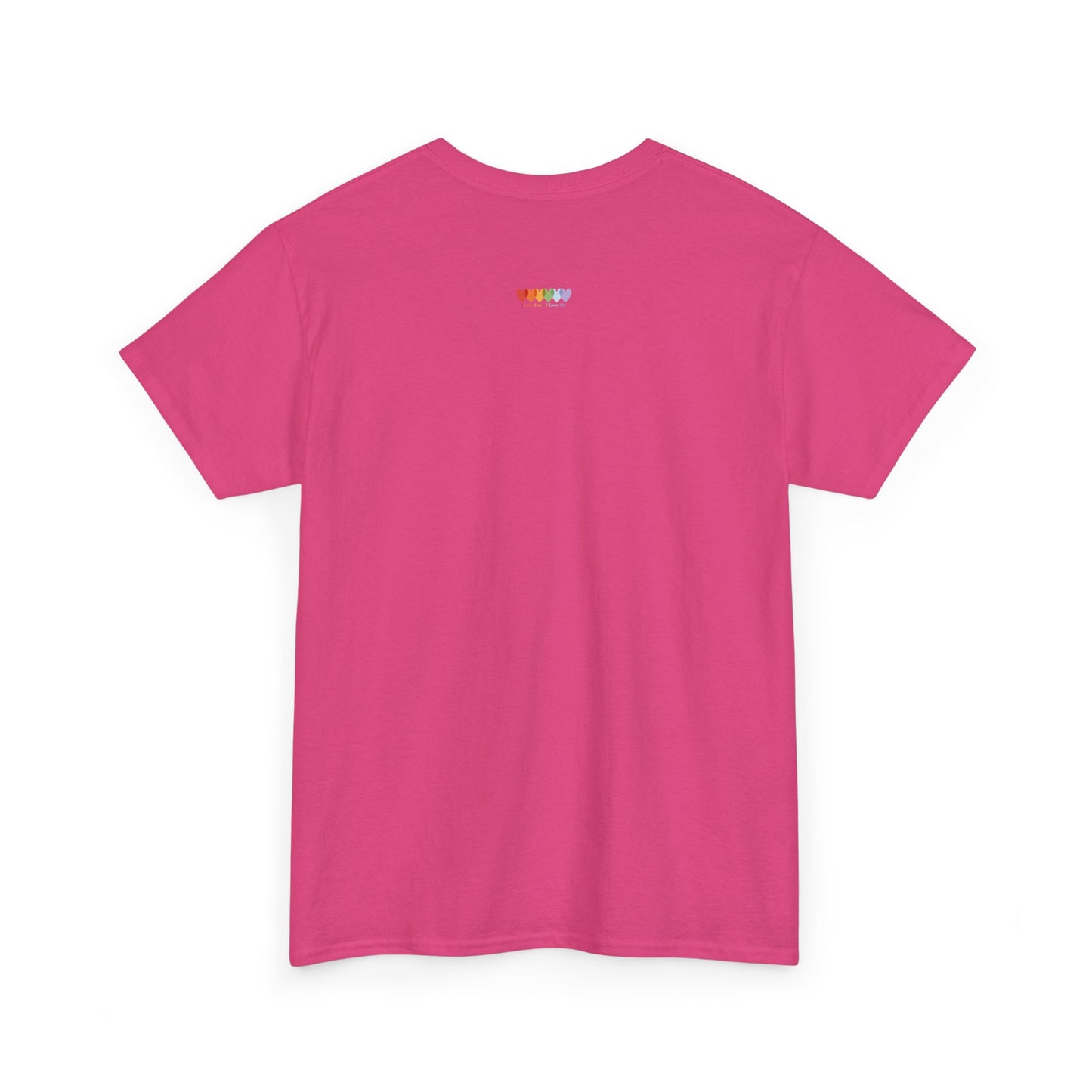 Unisex Disco Pink Medium Blend Cotton Short Sleeve T Shirt
