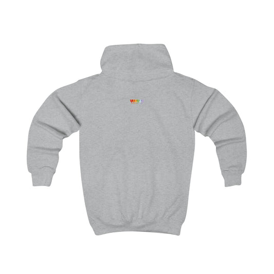Children's Heather Grey Medium-Heavy Blend Hoodie